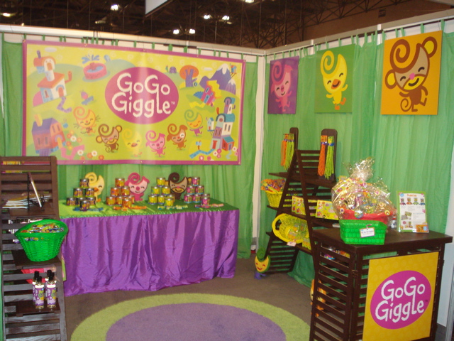 Our booth at NYIGF